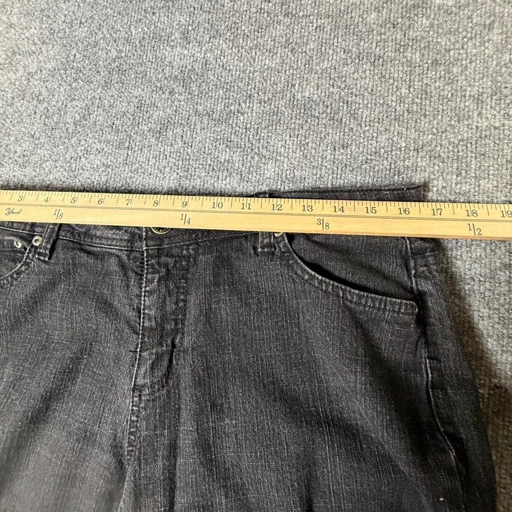 Faded Glory Petite 10 Black Stretch Bootcut Jeans Women's Classic‎ Fit - Picture 6 of 9